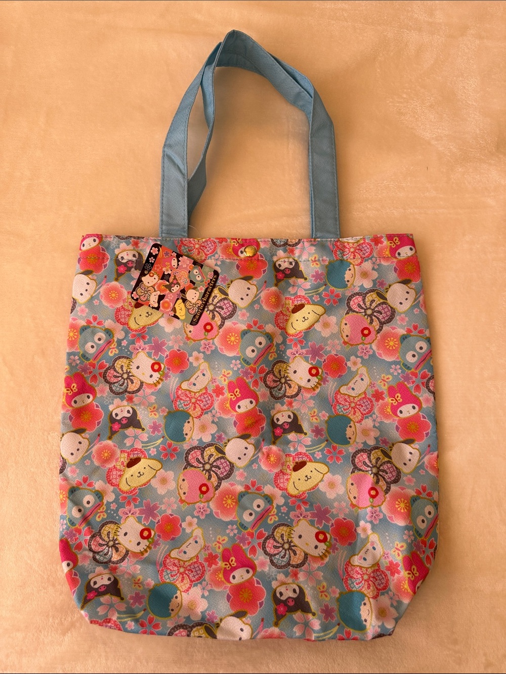 Sanrio Floral Character Tote Bag